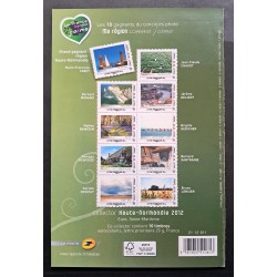 COLLECTOR DE 10 TIMBRES AUTOADHESIFS 2012 LA HAUTE NORMANDIE COMME J'AIME NEUFS** MNH