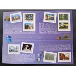 copy of COLLECTOR DE 10 TIMBRES AUTOADHESIFS 2011 LA GUYANE COMME J'AIME NEUFS** MNH