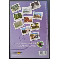 copy of COLLECTOR DE 10 TIMBRES AUTOADHESIFS 2011 LA GUYANE COMME J'AIME NEUFS** MNH