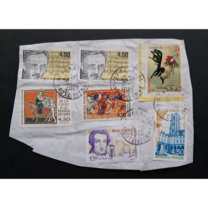 copy of BRESIL 2011 LOT 27 TIMBRES OBLITERES SUR FRAGMENT MARKETING DIRETO