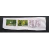 FRANCE LOT 4 TIMBRES OBLITERES DONT MARIANNE 250G sur FRAGMENT B