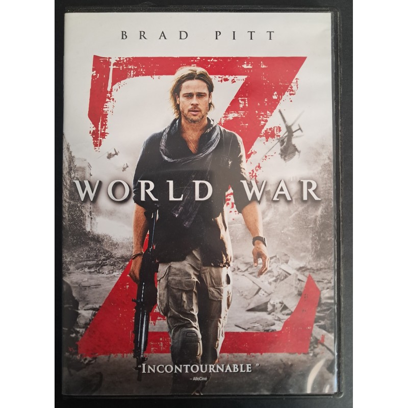 DVD FILM WORLD WAR Z BRAD PITT FORSTER HORREUR/ACTION D'OCCASION