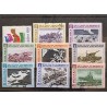 POLOGNE POLSKA LOT DE 9 TIMBRES OBLITERES ANNEES 60' 70' TRES BON ETAT A