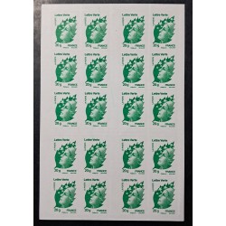 FRANCE CARNET 20 TIMBRES...