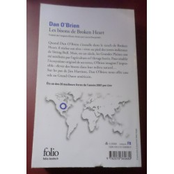 LIVRE DE POCHE DAN O'BRIEN LES BISONS DE BROKEN HEART D'OCCASION