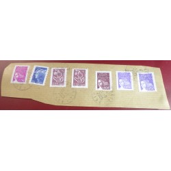 FRANCE LOT 7 TIMBRES...