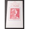 FRANCE SALON 2025 timbre GRAND FORMAT MARIANNE MULLER ROUGE de CARNET neuf** MNH
