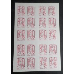 FRANCE 2016 VARIETE' PHOSPHORE CARNET timbres 1214-C2 MARIANNE CIAPPA neuf**