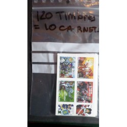 LOT TIMBRES AUTOADHESIFS EN...