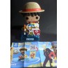 ONE PIECE KINDER PERSONNAGE FIGURINE LUFFY BPZ COMPLETE