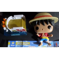 ONE PIECE KINDER PERSONNAGE FIGURINE LUFFY BPZ COMPLETE