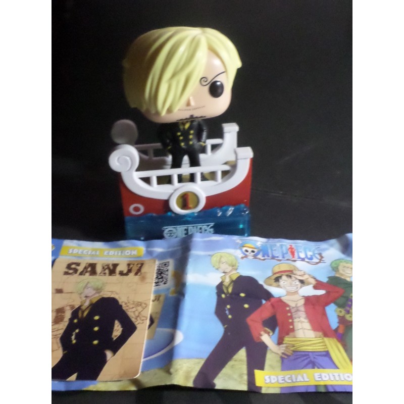 ONE PIECE KINDER PERSONNAGE FIGURINE SANJI BPZ COMPLETE