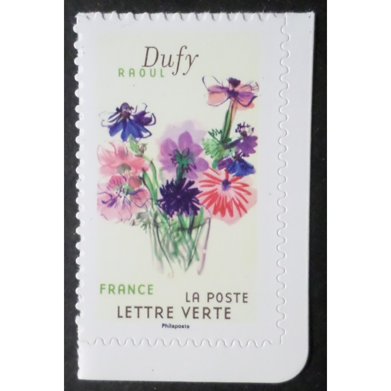 FRANCE 2024 timbre AUTOADHESIF ART FLEURS TABLEAU DUFY BOUQUET neuf** MNH (C)