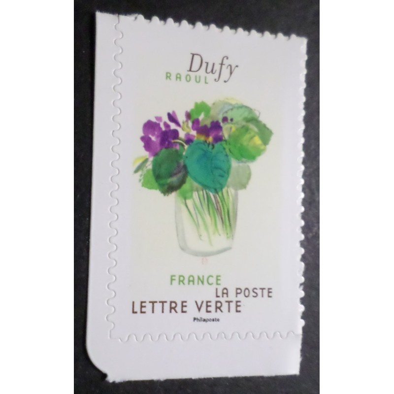 copy of FRANCE 2024 timbre AUTOADHESIF ART FLEURS TABLEAU DUFY AQUARELLE neuf** MNH (G)