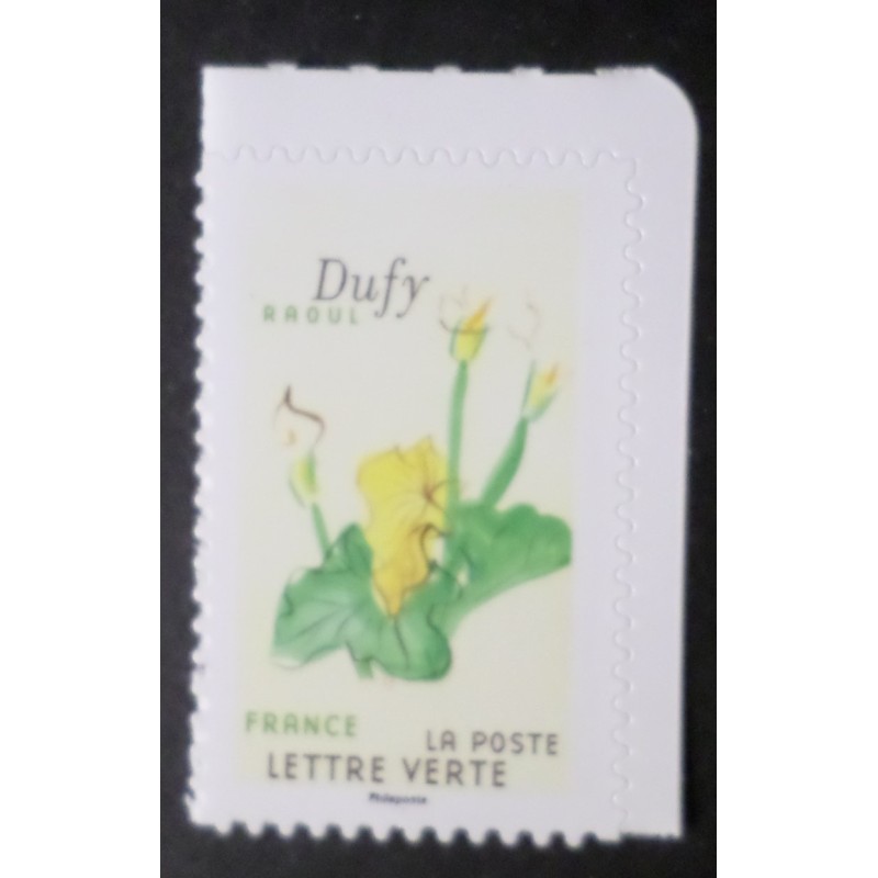 FRANCE 2024 timbre AUTOADHESIF ART FLEURS TABLEAU DUFY AQUARELLE neuf** MNH