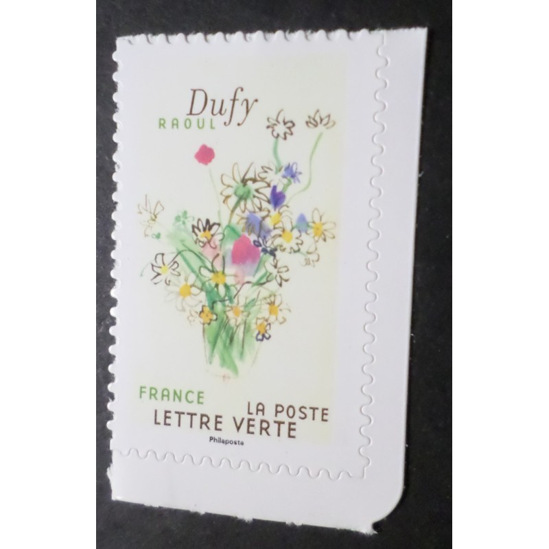 FRANCE 2024 timbre AUTOADHESIF ART FLEURS BOUQUET TABLEAU DUFY neuf** MNH (L)
