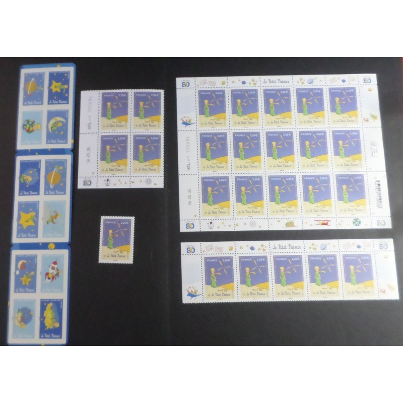 PETIT PRINCE EXUPERY FRANCE 2026 CARNET/FEUILLE/COIN DATE' TIMBRES neuf** MNH