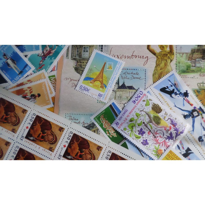 copy of FACIALE LOT TIMBRES EN EUROS 50 EURO pour 27,50 euros neufs** affranchissement