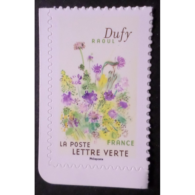 copy of FRANCE 2024 timbre AUTOADHESIF ART FLEURS TABLEAU DUFY AQUARELLE neuf** MNH (G)