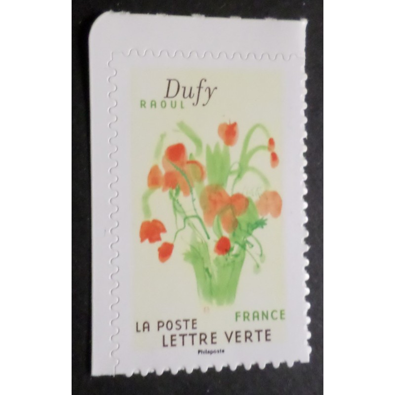 copy of FRANCE 2024 timbre AUTOADHESIF ART FLEURS TABLEAU DUFY AQUARELLE neuf** MNH (G)