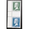 FRANCE 2024 PAIRE VERTICALE les 2 timbres PASTEUR du CARNET 1924 neuf** MNH