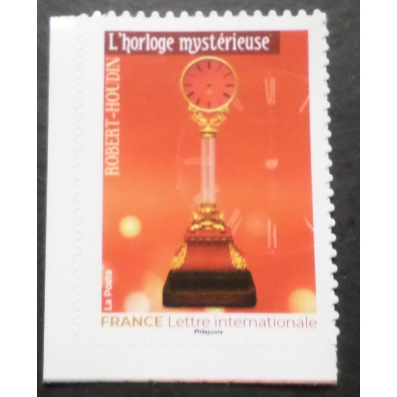 FRANCE 2024 TIMBRE AUTOADHESIF L HORLOGE MYSTERIEUSE HOUDIN MAGIE neuf** MNH
