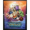 ALBUM MARVEL/LECLERC AVENGERS DEFIE TES FEROS 2023 POUR CARTES COLLECTION neuf