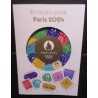 copy of PARIS 2024 FRANCE COLLECTOR 8 timbres JEUX OLYMPIQUES PARCOUR FLAMME neufs** MNH