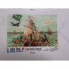 FRANCE 2023, timbre AUTOADHESIF CARTE POSTALE MESSAGE LE VOILIER FLEURI, neuf**, MNH