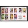 copy of FRANCE 2017 CARNET TIMBRES AUTOADHESIF BC1422 CROIX-ROUGE NOEL neuf** MNH