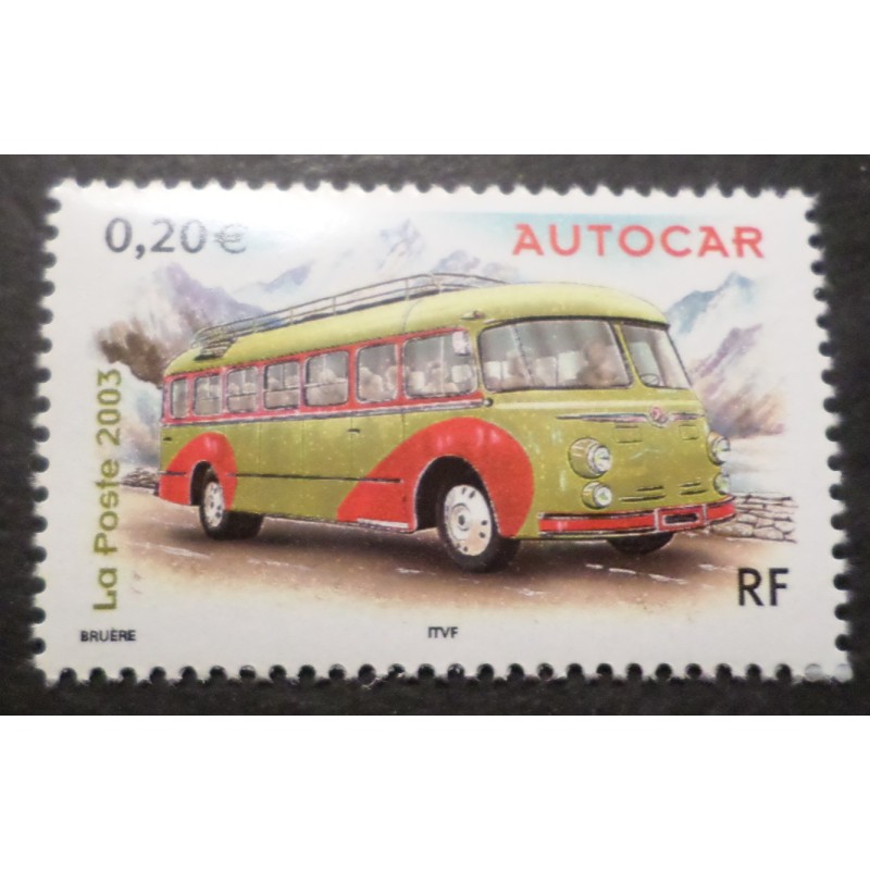 FRANCE 2003 timbre 3609 VOITURES VEHICULE AUTOCAR neuf** CARS VF MNH STAMP