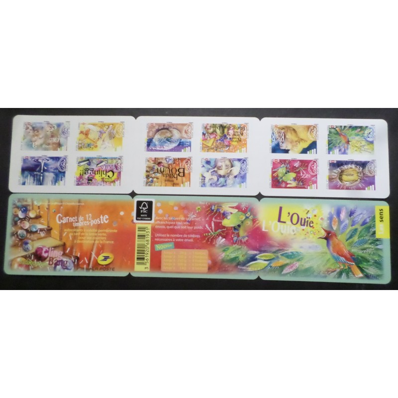 copy of FRANCE 2017 CARNET TIMBRES AUTOADHESIF BC1422 CROIX-ROUGE NOEL neuf** MNH