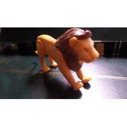 PLAYMOBIL PERSONNAGE FIGURINE LION ANIMAUX VF TOYS