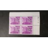 COIN DATE' MONACO 1976, timbre PREOBLITERE' 43, TOUR HORLOGE, neuf**, MNH