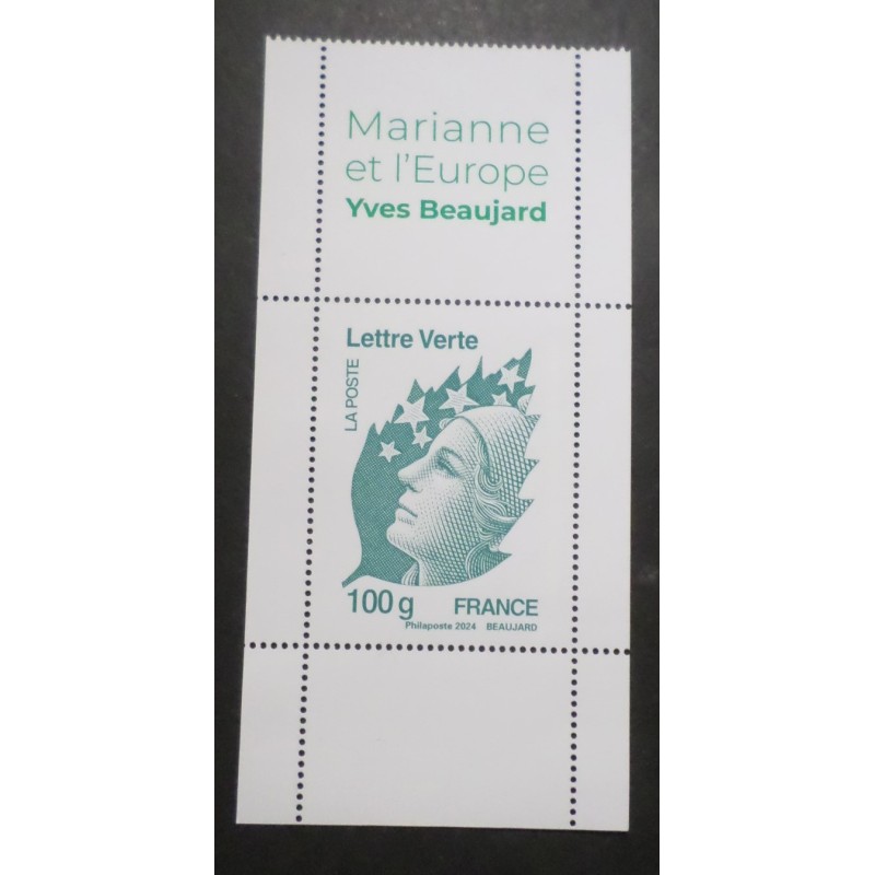 copy of FRANCE 2024 PAIRE VERTICALE les 2 timbres PASTEUR du CARNET 1924 neuf** MNH