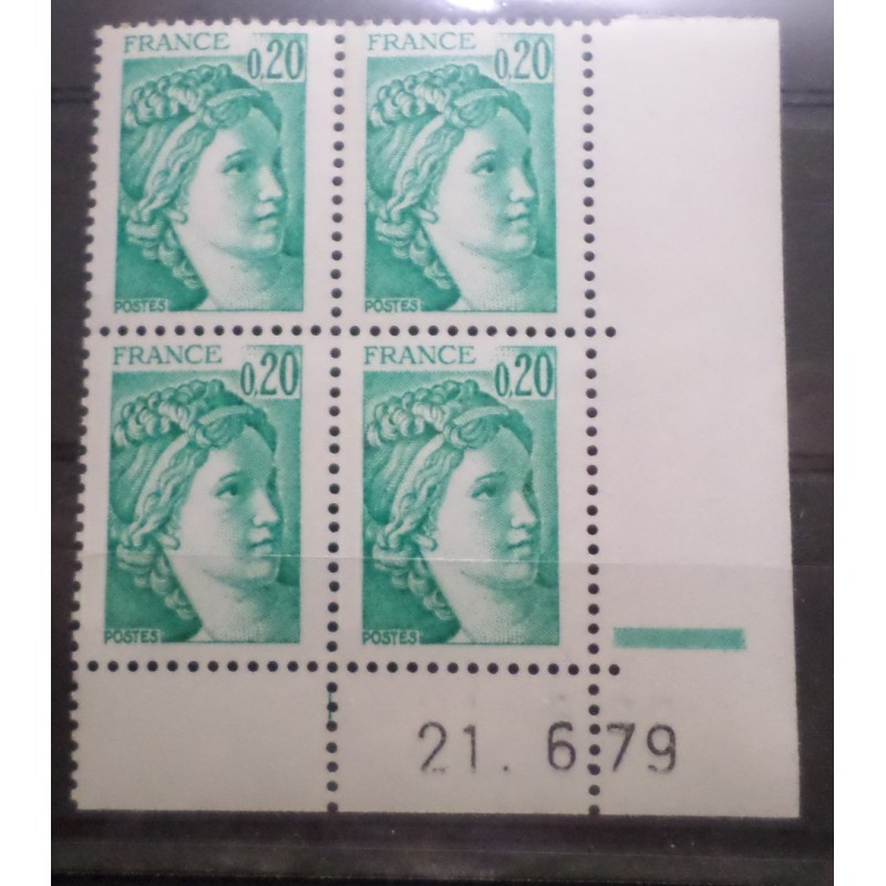 copy of FRANCE 2005 COIN DATE' timbre 3758 MARIANNE LAMOUCHE neuf** MNH