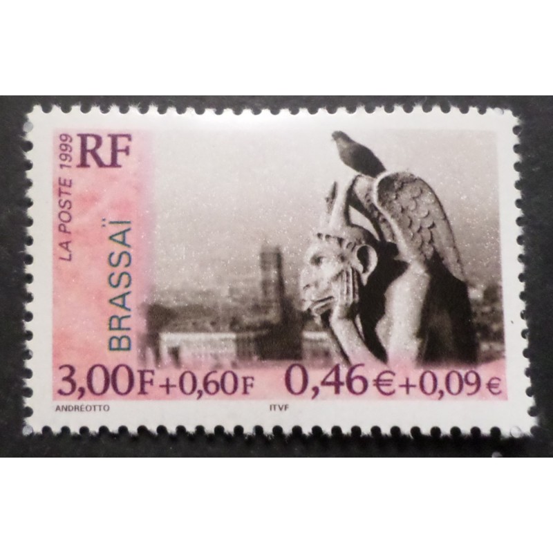 copy of FRANCE 1999 timbre 3267 PHOTOGRAPHE NADAR neuf** MNH CELEBRITY STAMP