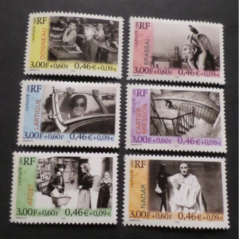 copy of FRANCE 1999 timbre 3267 PHOTOGRAPHE NADAR neuf** MNH CELEBRITY STAMP