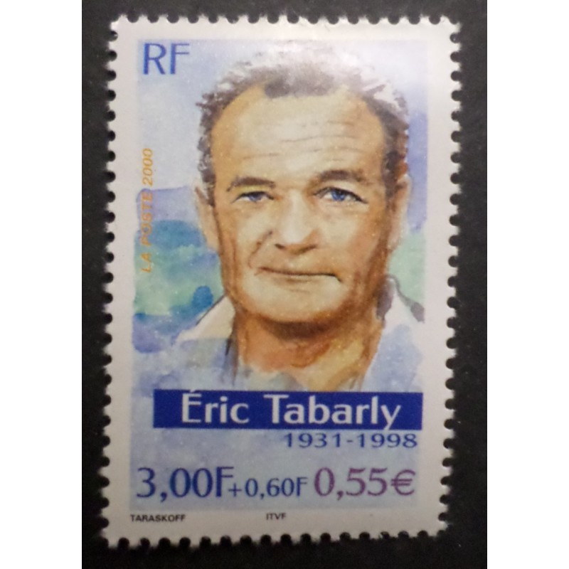 FRANCE 2000 timbre 3342 TABARLY AVENTURIERS CELEBRITE' neuf** MNH